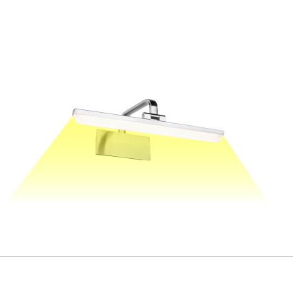 Paulmann 95572 - LED/9,5W Svetlo za slike RENAN 230V 40 cm mat hrom
