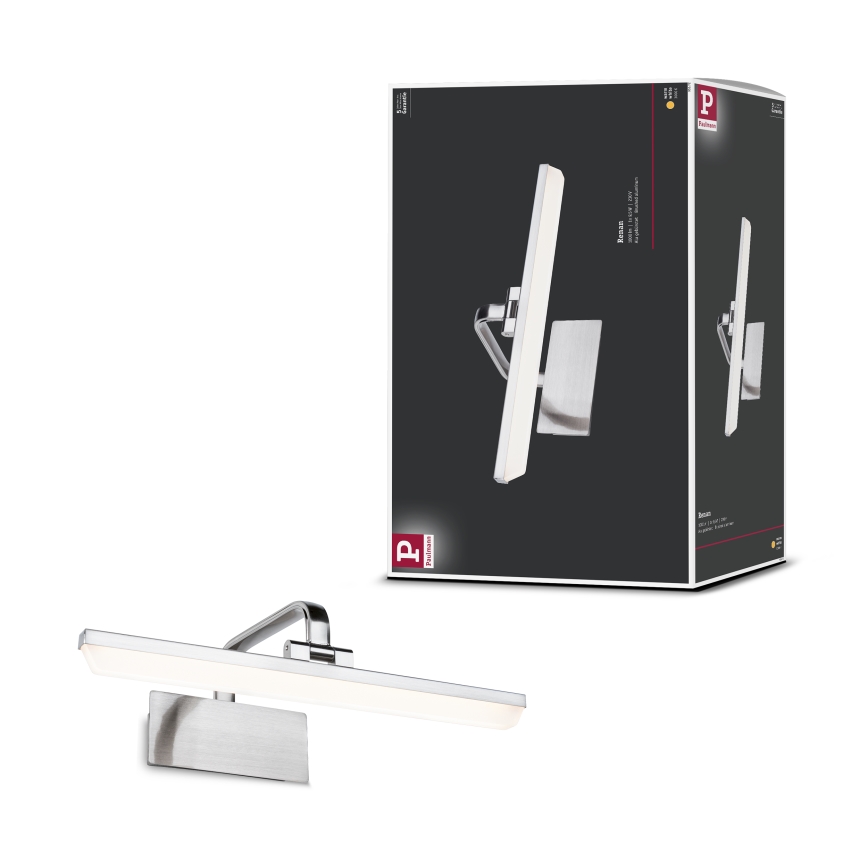 Paulmann 95572 - LED/9,5W Svetlo za slike RENAN 230V 40 cm mat hrom