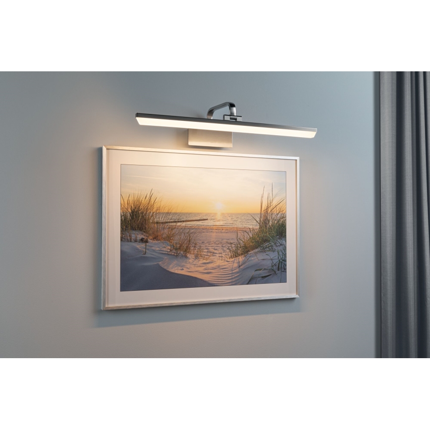 Paulmann 95573 - LED/11W Osvetljenje za slike RENAN 230V 60 cm mat hrom