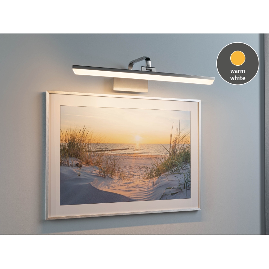 Paulmann 95573 - LED/11W Osvetljenje za slike RENAN 230V 60 cm mat hrom