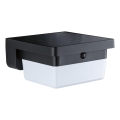 Paulmann 95748 - LED/2,3W IP44 Solarno zidno svetlo sa senzorom ISLEEN 3,7/230V 4000 mAh crna