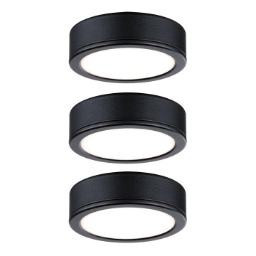 Paulmann 99990 - SET 3x LED/3,5W Osvetljenje za nameštaj PUKK 230V