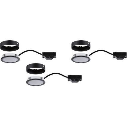 Paulmann 99990 - SET 3x LED/3,5W Osvetljenje za nameštaj PUKK 230V