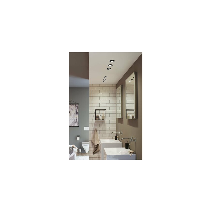Paulmann 99991 - KOMPLET 3xLED/6W IP65 Ugradno svetlo za kupatilo CALLA 230V