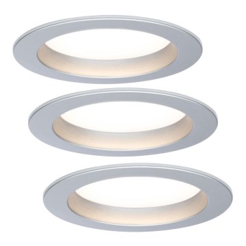 Paulmann TIP 3938 - KOMPLET 3xLED/4,5W Ugradna stropna svetla 230V