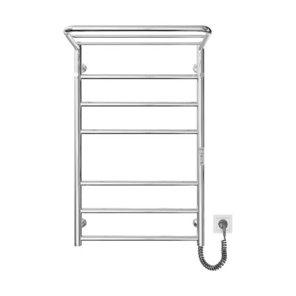 Peškirni radijator za kupatilo HOME 95W/230V 77x53 cm inox/hrom desni