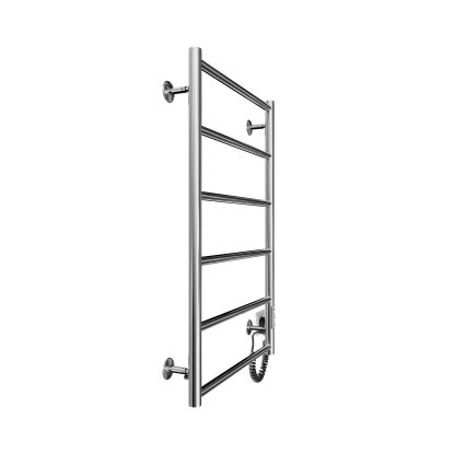 Kupatilski merdevinski radijator CLASSIC 110W/230V 81x52 cm nerđajući čelik/sjajni hrom desna