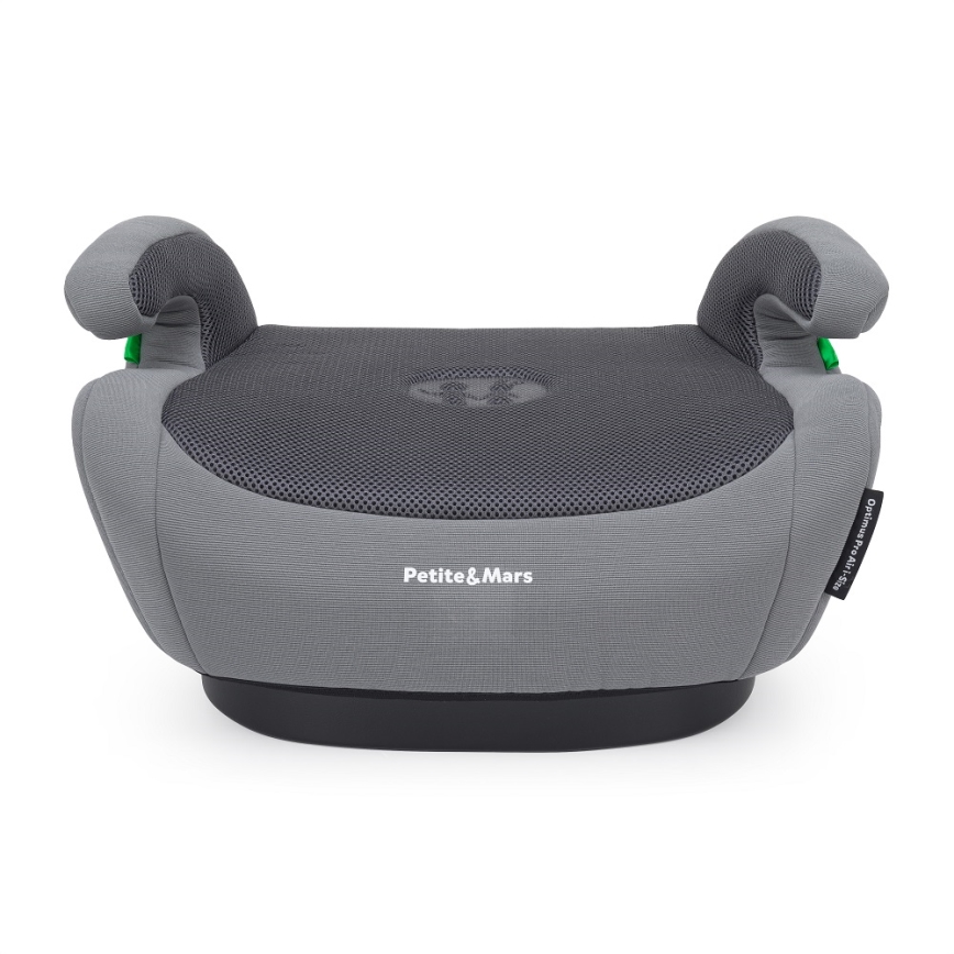 PETITE&MARS - Auto-booster OPTIMUS PRO i-Size 125-150 cm (22-36 kg) siva