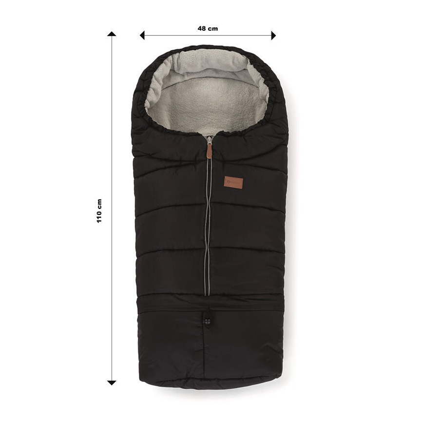 PETITE&MARS - Dečiji fusak 3u1 JIBOT crni