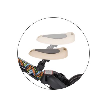 PETITE&MARS - Dečiji tricikl 5 u 1 TURBO LIMITED City Beat