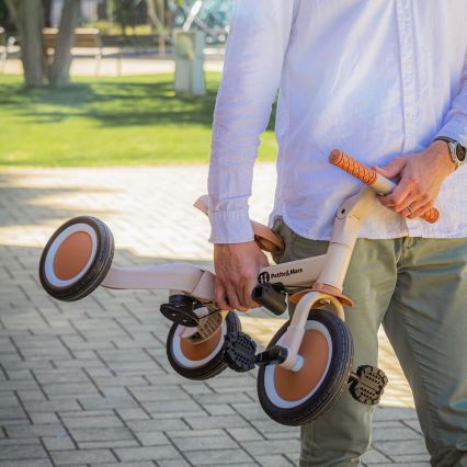 PETITE&MARS - Dečiji tricikl 5u1 TURBO Desert Sand