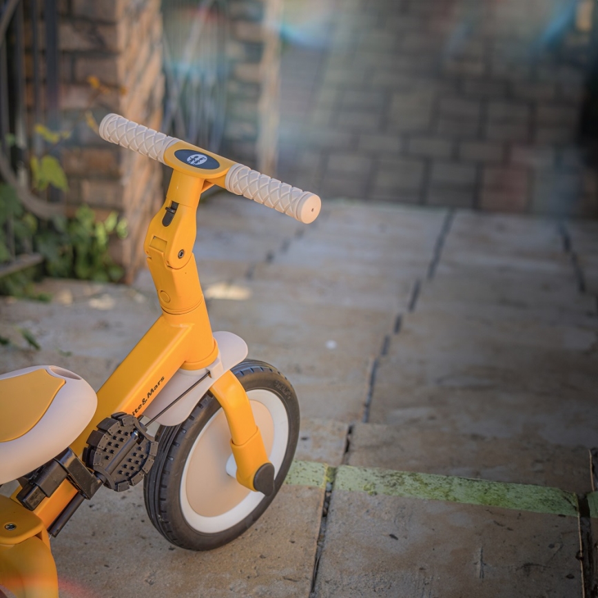 PETITE&MARS - Dečiji tricikl 5u1 TURBO Intense Oker