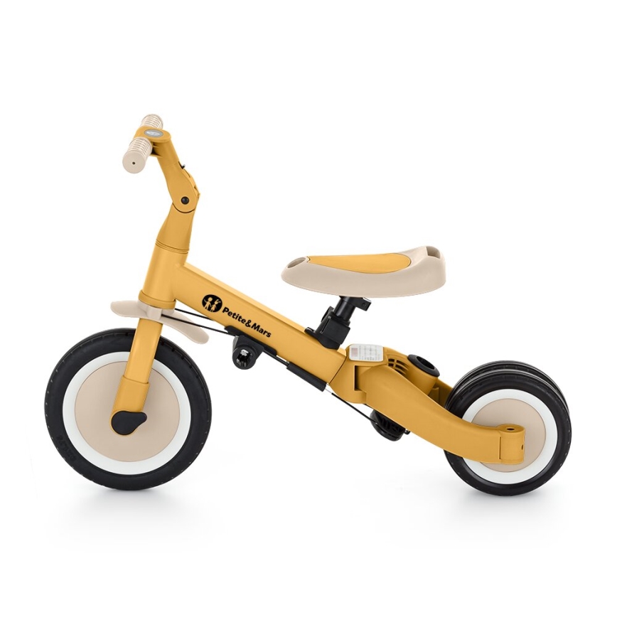PETITE&MARS - Dečiji tricikl 5u1 TURBO Intense Oker