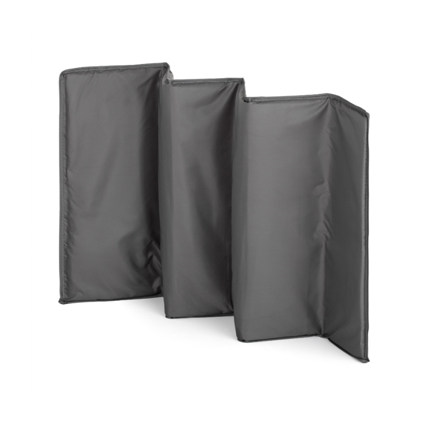 PETITE&MARS - Prenosni krevetić NYJA Urban Jungle Charcoal