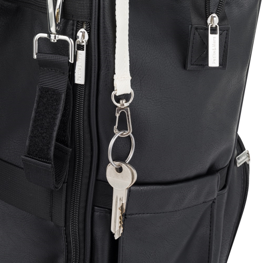 PETITE&MARS - Ranac za pelene za kolica JASPER crna