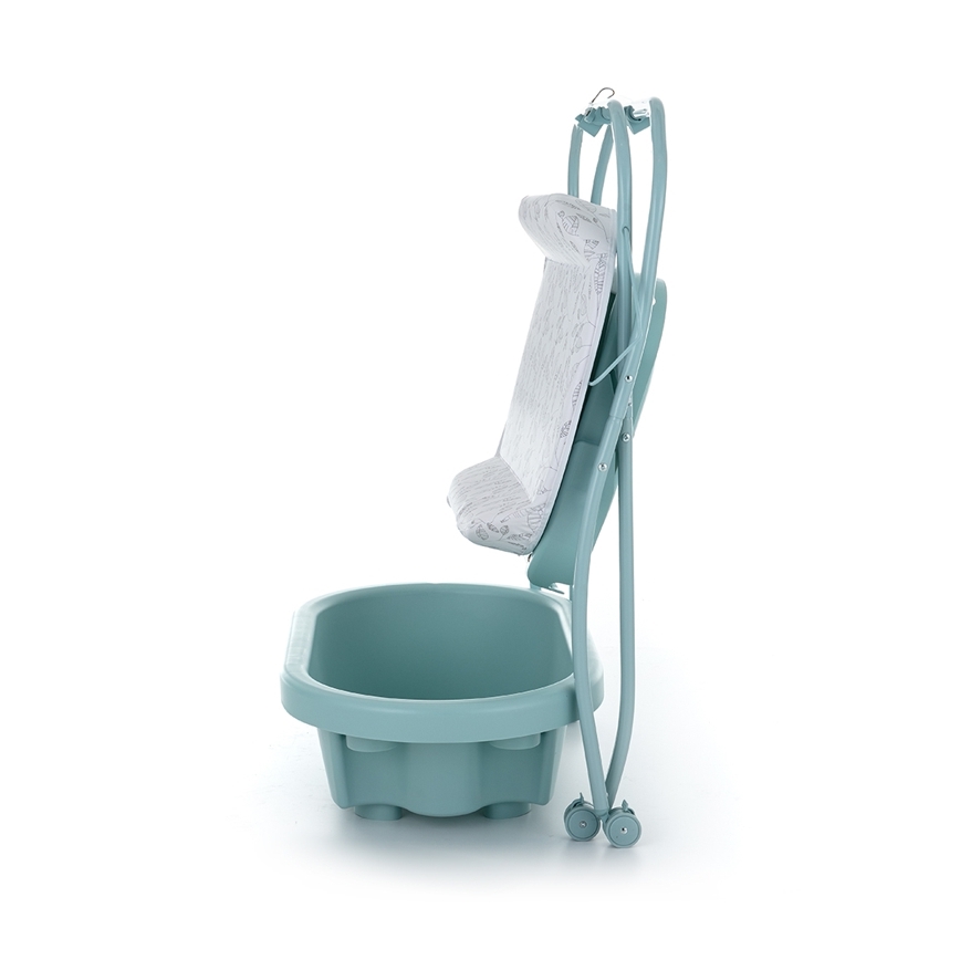 PETITE&MARS - Sto za presvlačenje sa kadicom SPA 3u1 u mint boji