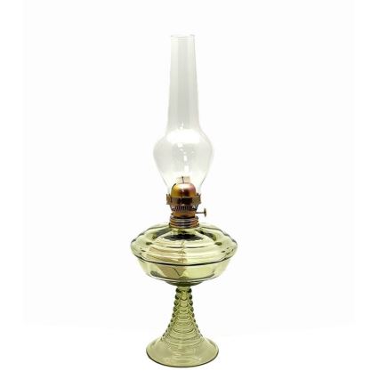 Petrolejna lampa MILADA 50 cm, šumsko zelena