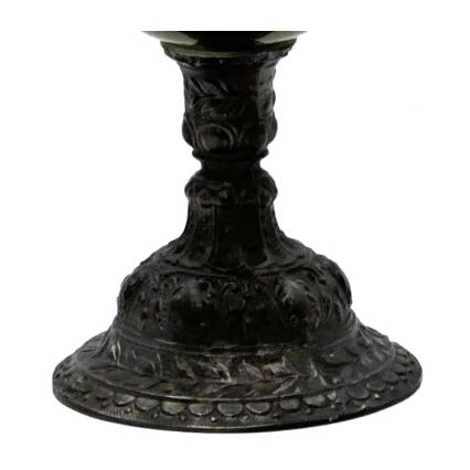 Petrolejska lampa BARBORA 54 cm, šumsko zelena