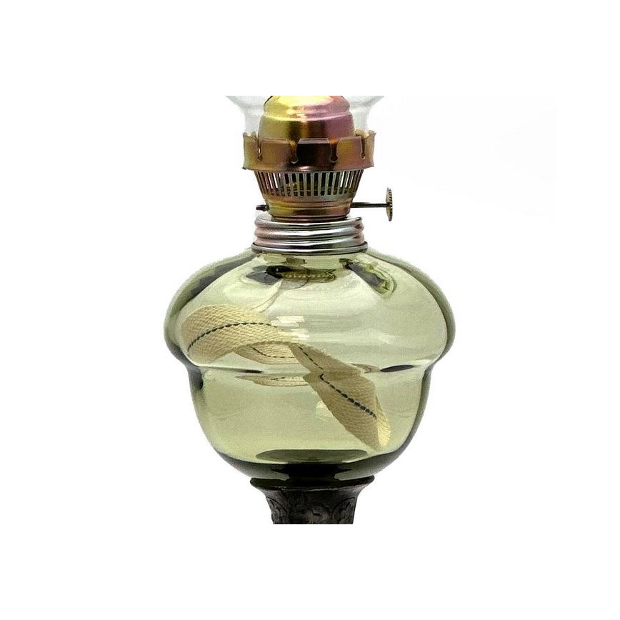 Petrolejska lampa BARBORA 54 cm, šumsko-zelena