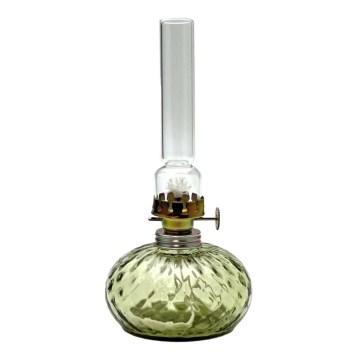 Petrolejska lampa ELIŠKA 20 cm šumsko zelena
