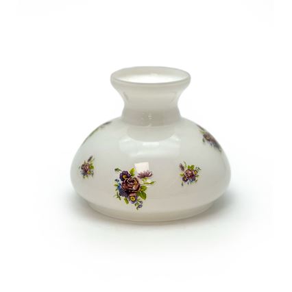 Petrolejska lampa KLÁRA 34 cm šumsko zelena