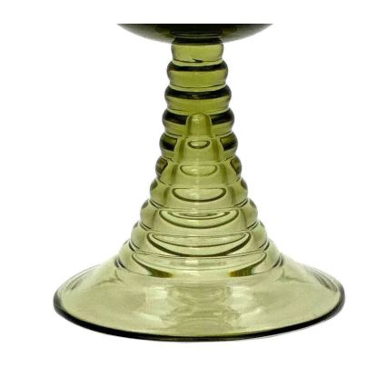 Petrolejska lampa KVĚTA 50 cm šumsko zelena