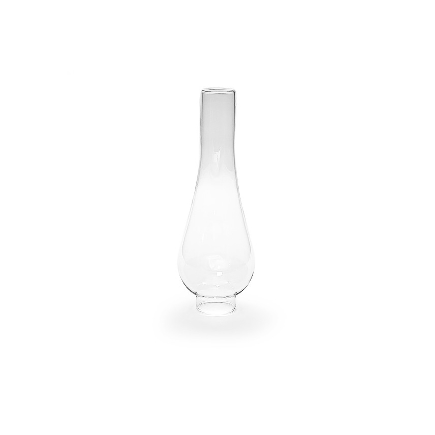 Petrolejska lampa MONIKA 34 cm ćilibar karo