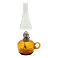 Petrolejska lampa MONIKA 34 cm jantarna