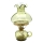 Petrolejska lampa MONIKA 34 cm, šumsko-zelena, karirani dezen