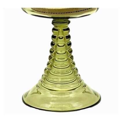 Petrolejska lampa PETRA 42 cm šumsko zelena