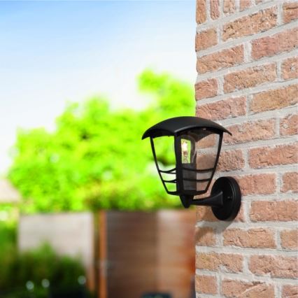 Philips 15380/30/16 - Spoljna zidna svetiljka MYGARDEN CREEK 1xE27/60W/230V IP44
