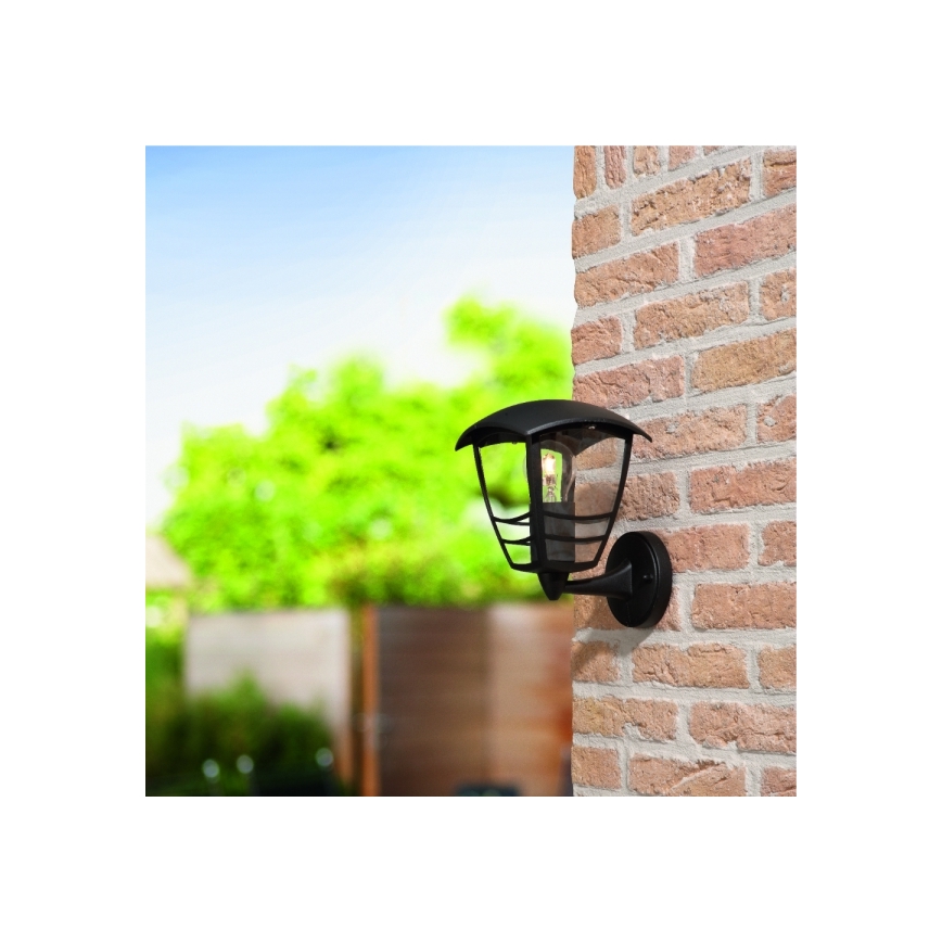 Philips 15380/30/16 - Spoljna zidna svetiljka MYGARDEN CREEK 1xE27/60W/230V IP44