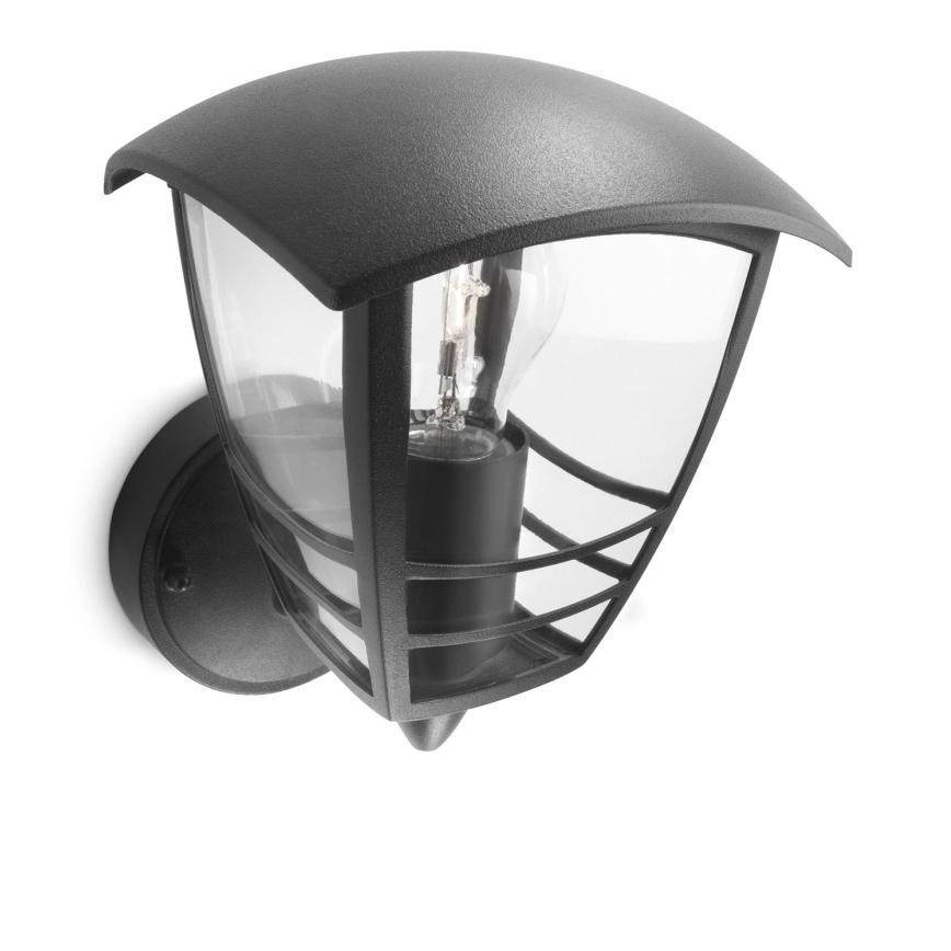 Philips 15380/30/16 - Spoljna zidna svetiljka MYGARDEN CREEK 1xE27/60W/230V IP44
