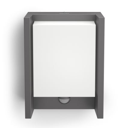 Philips - LED spoljašnje zidno svetlo sa senzorom LED/6W 2700K IP44