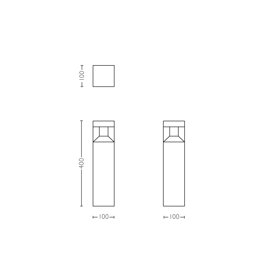 Philips - LED spoljašnja lampa LED/8W/230V IP44