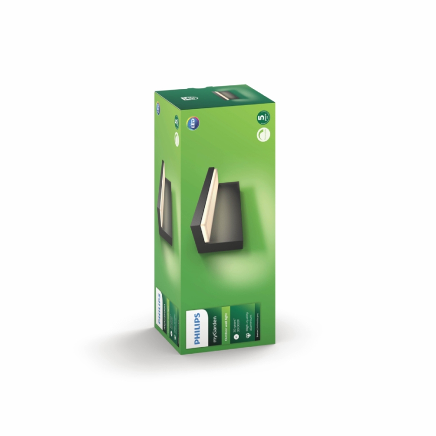 Philips - Spoljna zidna LED svetiljka 2xLED/4,5W/230V 2700K IP44