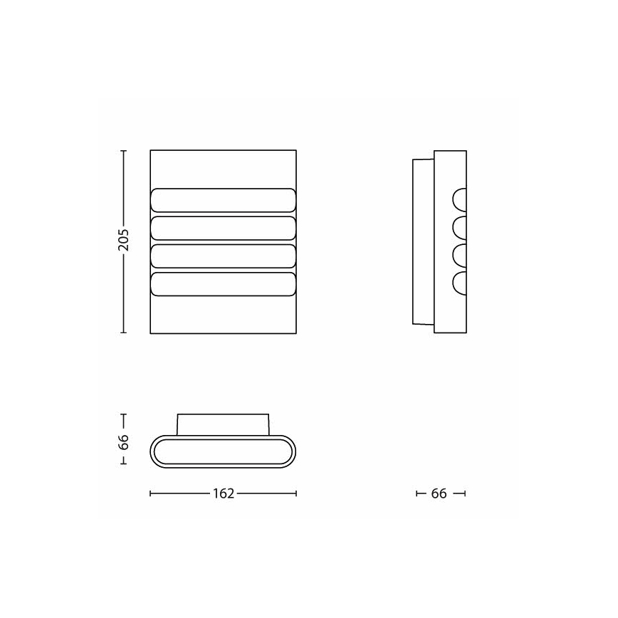 Philips - LED spoljna rasveta LED/3W/230V IP44