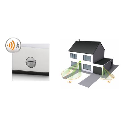 Philips - LED spoljašnje osvetljenje sa senzorom LED/3W IP44