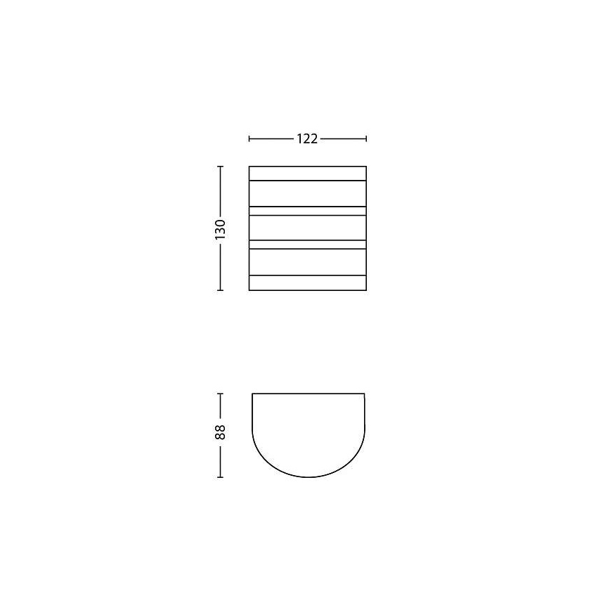 Philips - LED spoljašnja rasveta LED/3W/230V IP44
