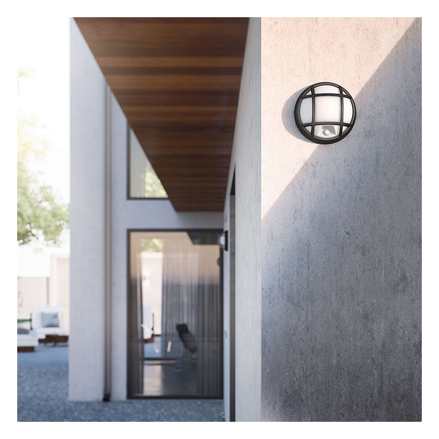 Philips - LED spoljašnje zidno svetlo sa senzorom EAGLE 1xLED/3W/230V IP44