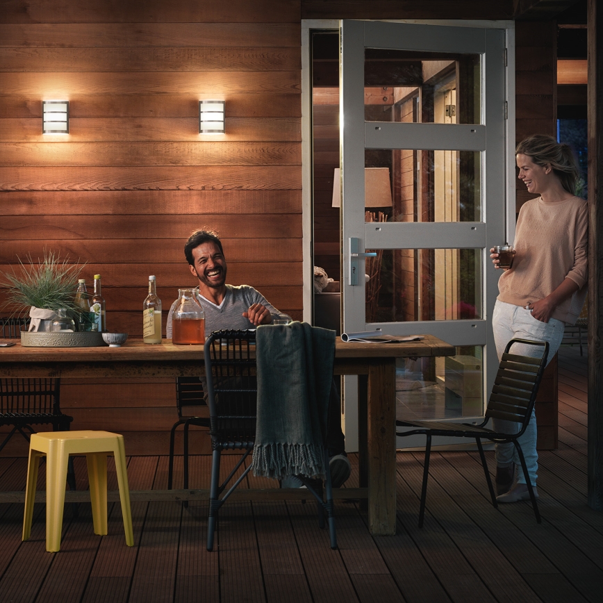 Philips - Spoljašnje zidno LED svetlo/6W/230V IP44