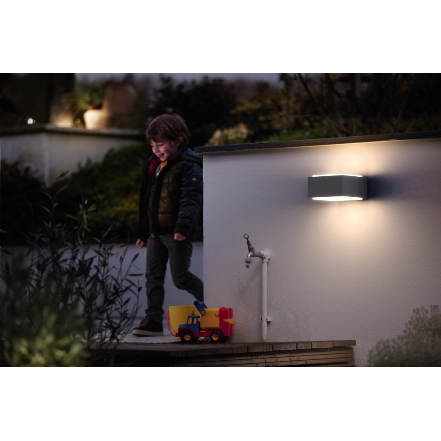 Philips - Spoljna zidna lampa E27/42W/230V IP44