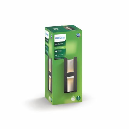 Philips - LED spoljno zidno svetlo 2xLED/4,5W IP44