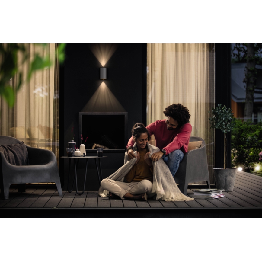 Philips - LED spoljašnje zidno svetlo 2xLED/4,5W IP44