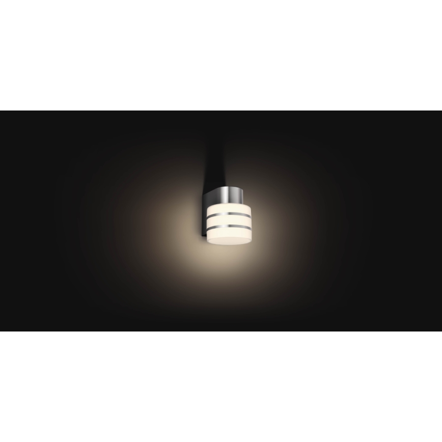 Philips - LED prigušiva spoljašnja zidna svetiljka Hue TUAR 1xE27/9,5W IP44