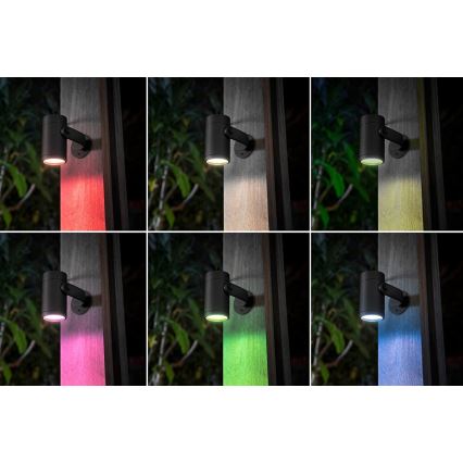 Philips - Komplet od 3 LED spot svetiljki Hue LILY 3xLED/8W/230V IP65