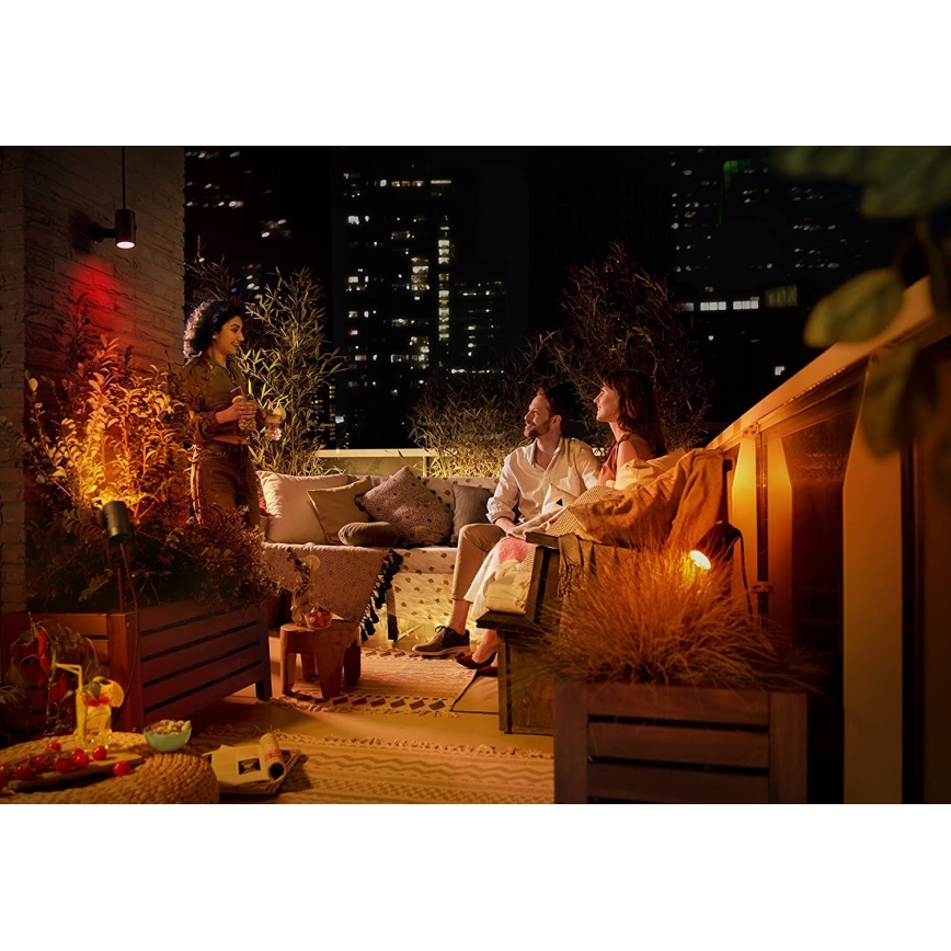 Philips - Komplet od 3 LED spot svetiljki Hue LILY 3xLED/8W/230V IP65