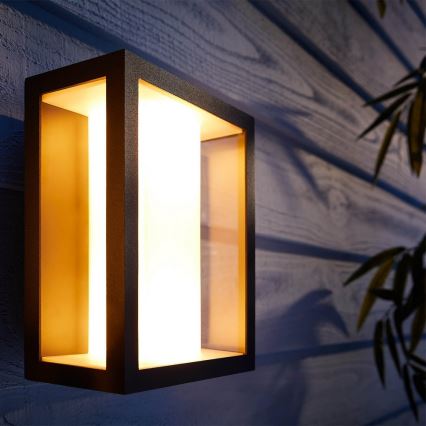 Philips - LED RGBW prigušiva spoljna zidna svetiljka Hue IMPRESS 2xLED/8W/230V IP44