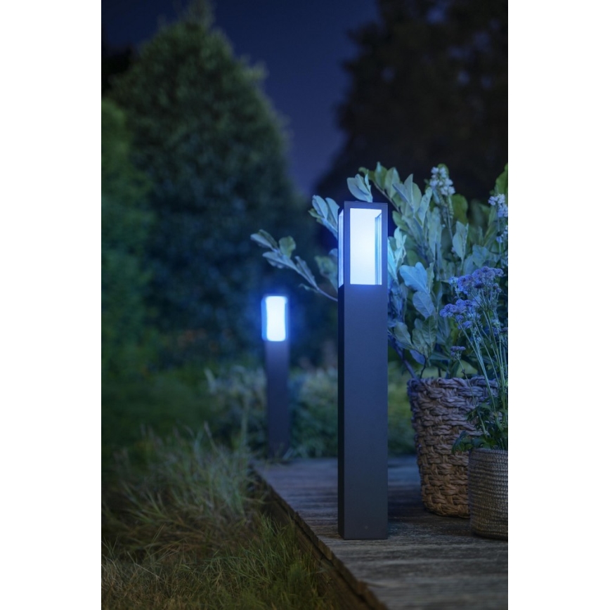 Philips - LED RGBW prigušiva spoljašnja lampa Hue IMPRESS 2xLED/8W/230V 2000-6500K IP44