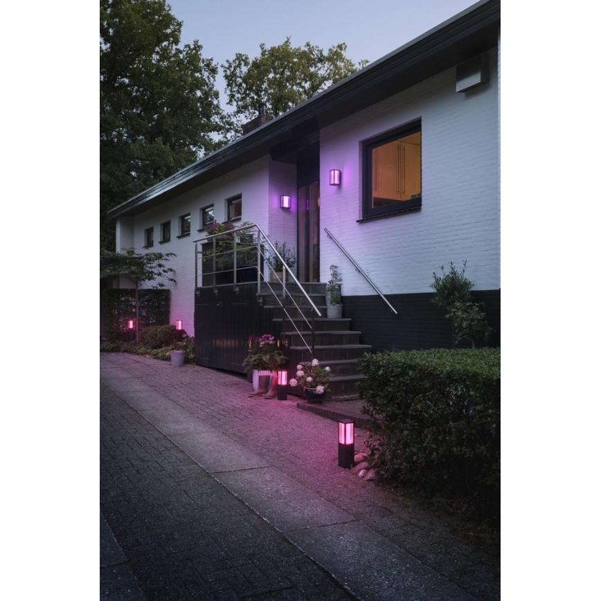 Philips - LED RGBW prigušiva spoljašnja lampa Hue IMPRESS 2xLED/8W/230V 2000-6500K IP44